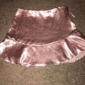 Forever 21 satin skirt
